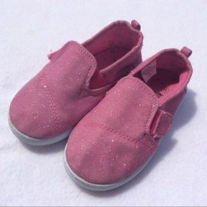 Koala Kids Sparkly Pink Shoes, Toddler Girl size 8